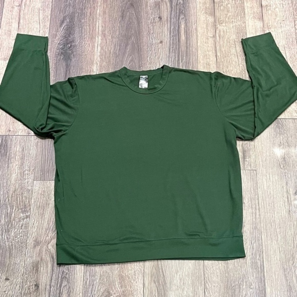 LAPASA Men's Lightweight Polycotton Soft Long Sleeve Top Size Large
